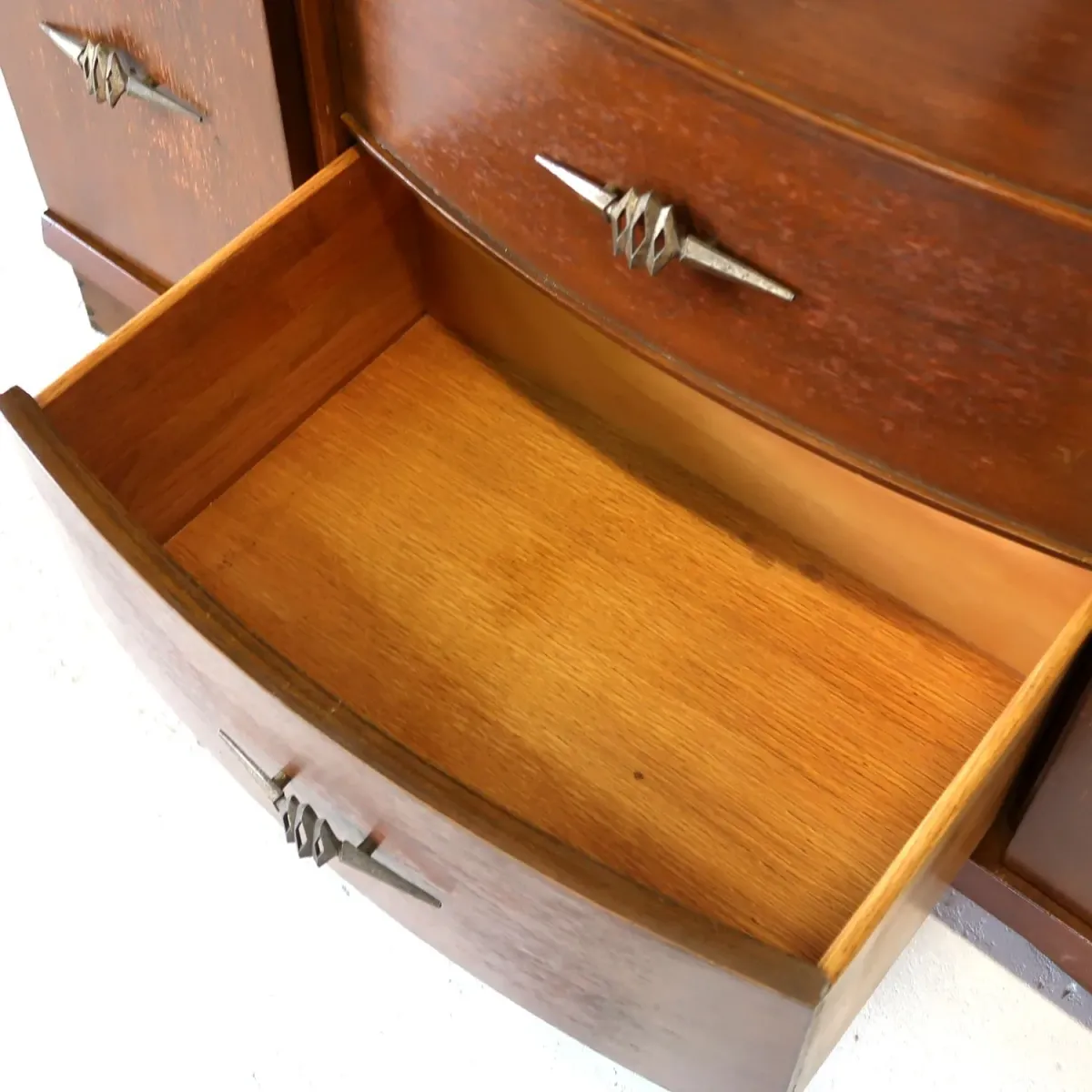 50's STANLEY FURNITURE アンティーク カップボード