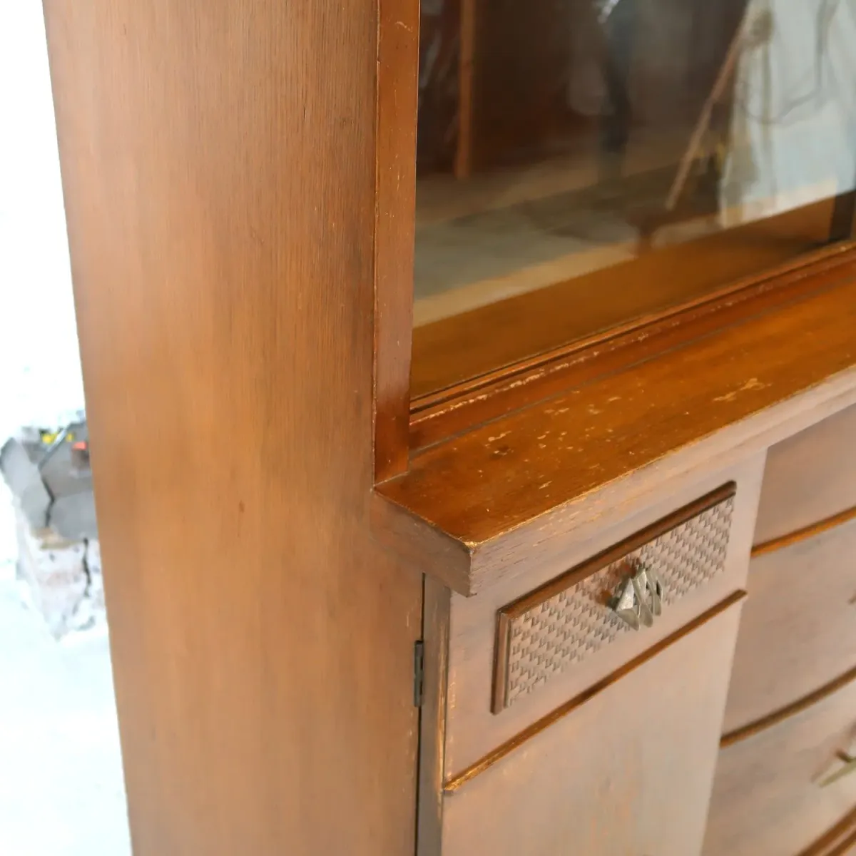 50's STANLEY FURNITURE アンティーク カップボード