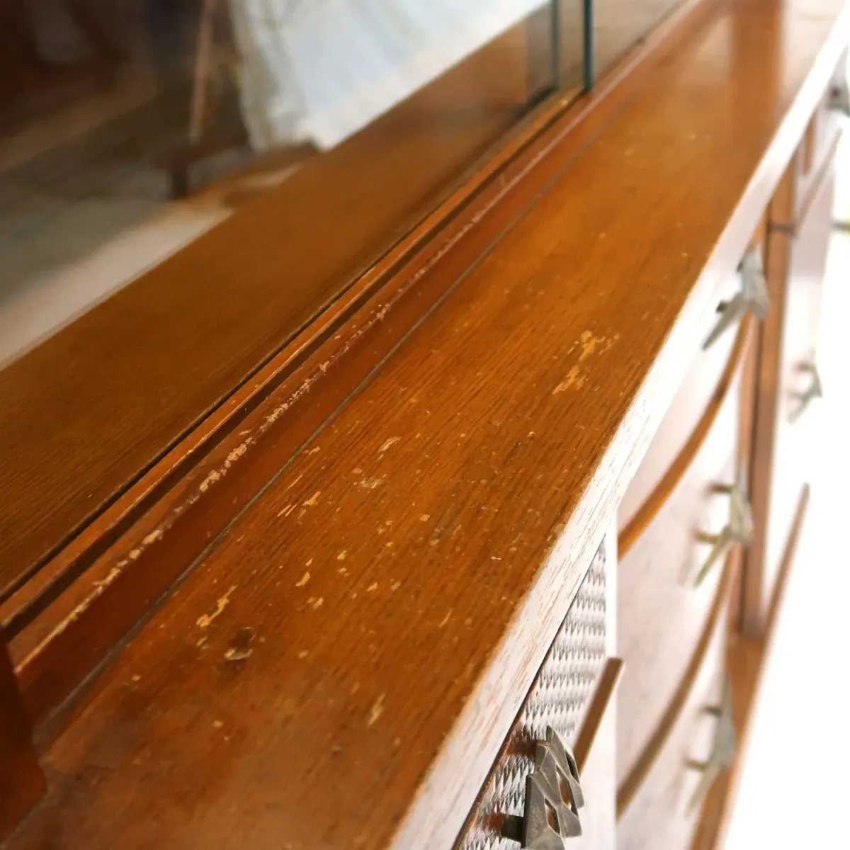 50's STANLEY FURNITURE アンティーク カップボード