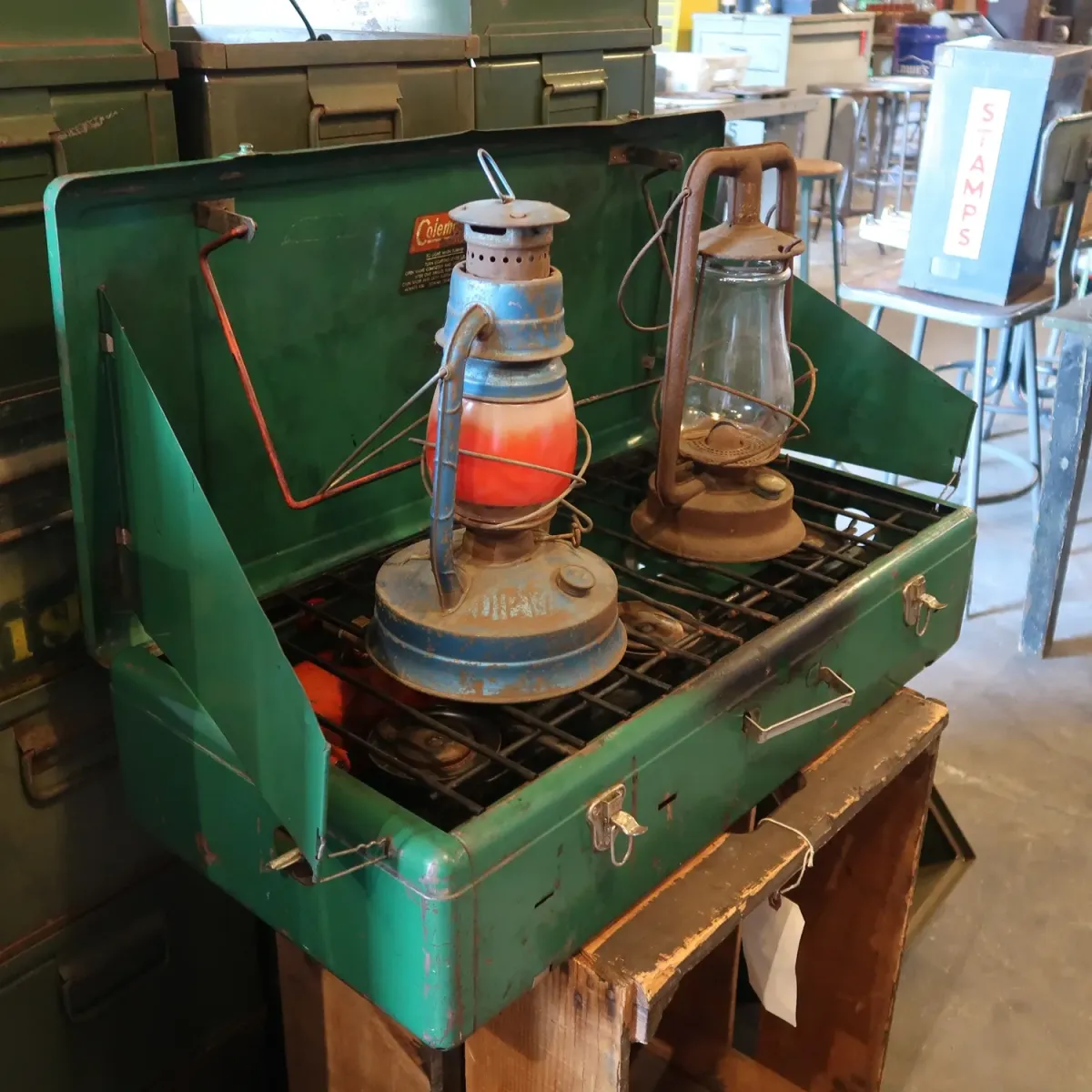 60's コールマン スリーバーナーストーブ MODEL426C