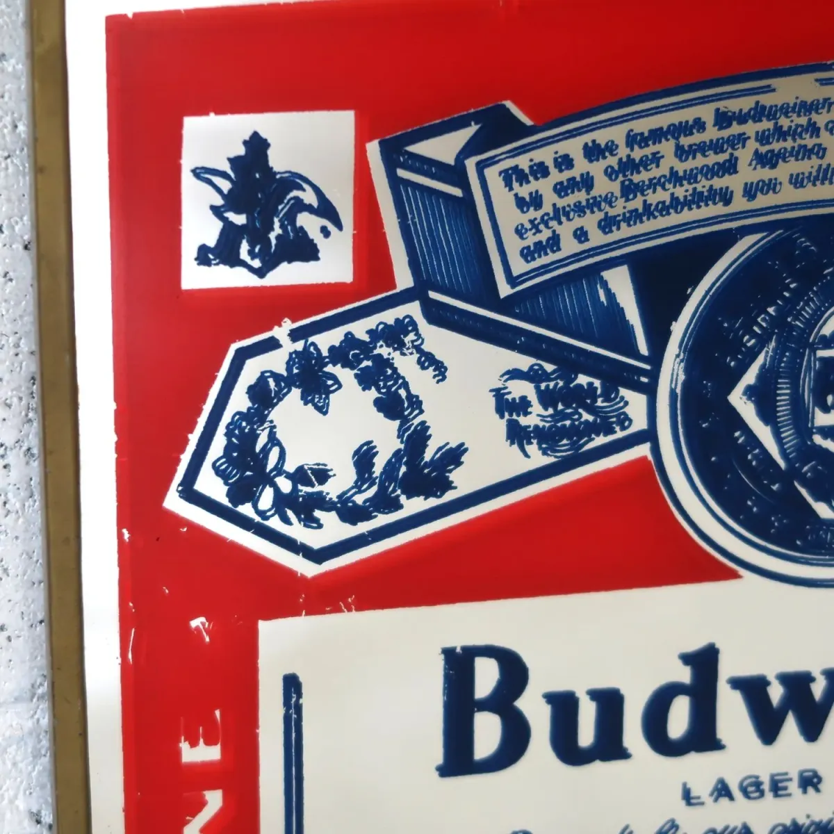 Budweiser パブミラー BUDWEISER (バドワイザー) パブミラー｜トレファクONLINE