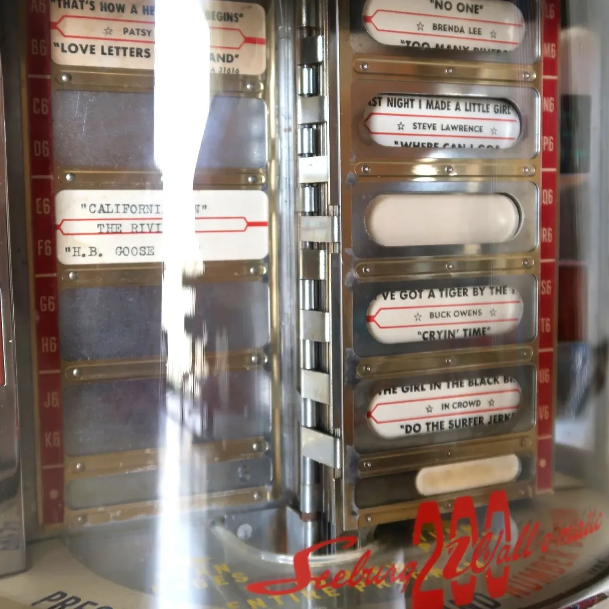 Seeburg 200 Wall-o-matic ビンテージ ジュークボックスセレクター ジャンク