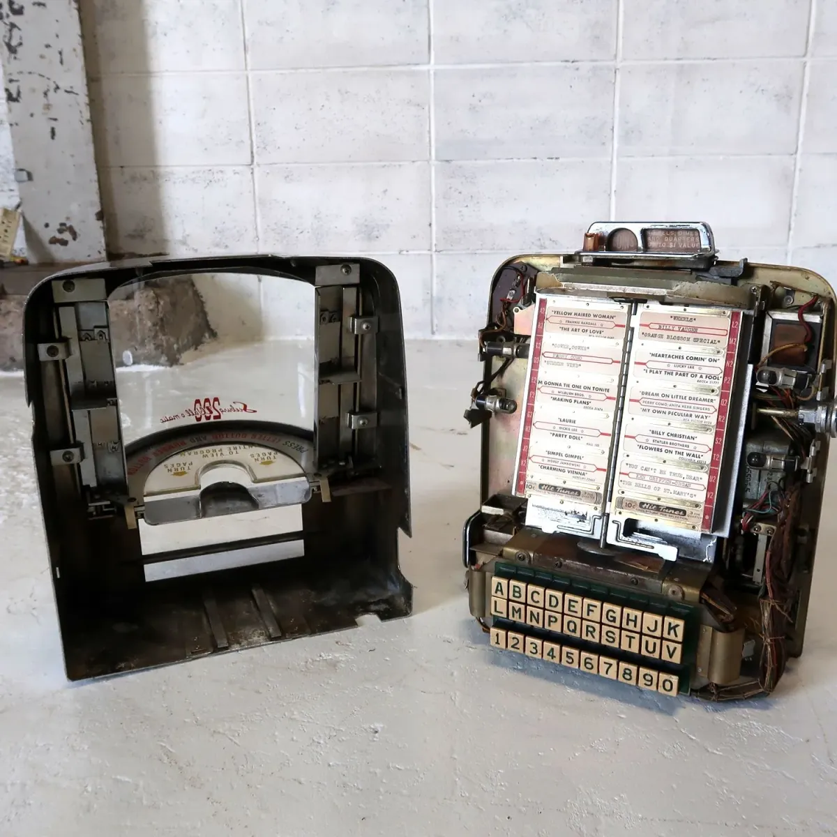 Seeburg 200 Wall-o-matic ビンテージ ジュークボックスセレクター ジャンク