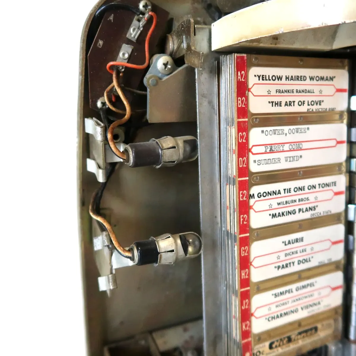 Seeburg 200 Wall-o-matic ビンテージ ジュークボックスセレクター ジャンク