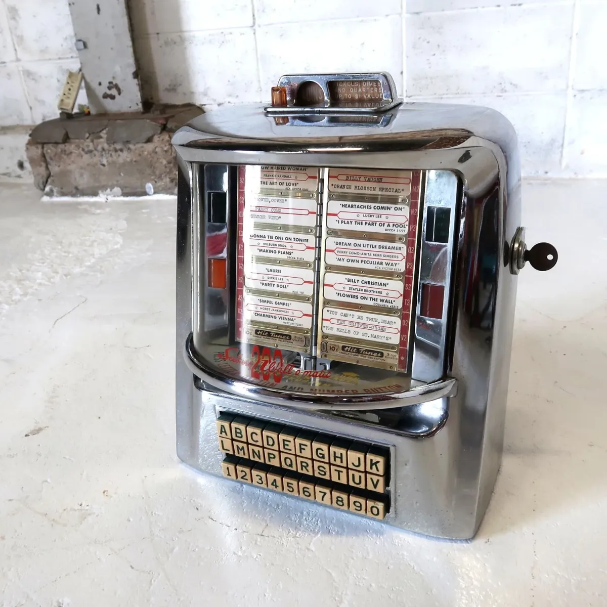 Seeburg 200 Wall-o-matic ビンテージ ジュークボックスセレクター ジャンク