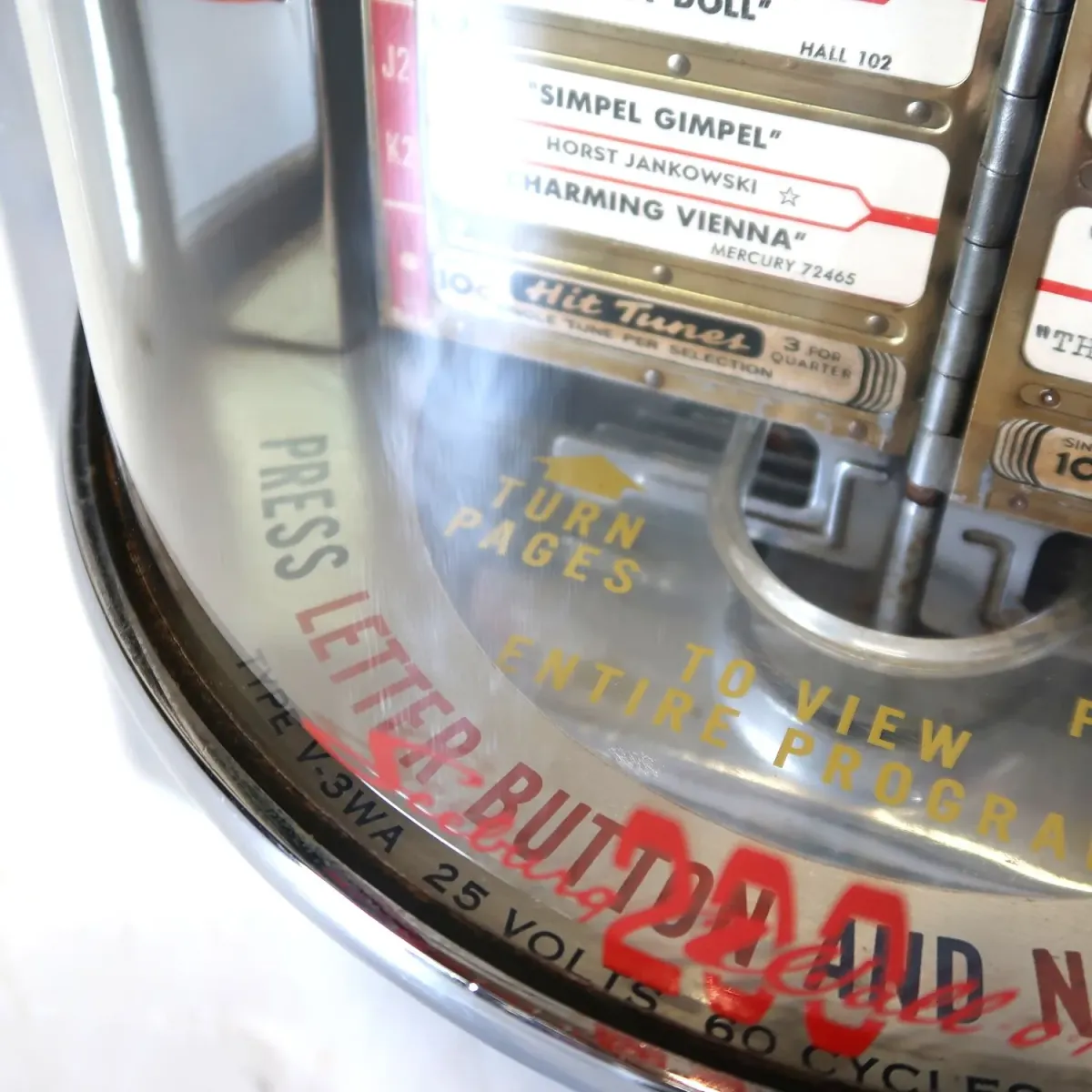 Seeburg 200 Wall-o-matic ビンテージ ジュークボックスセレクター ジャンク