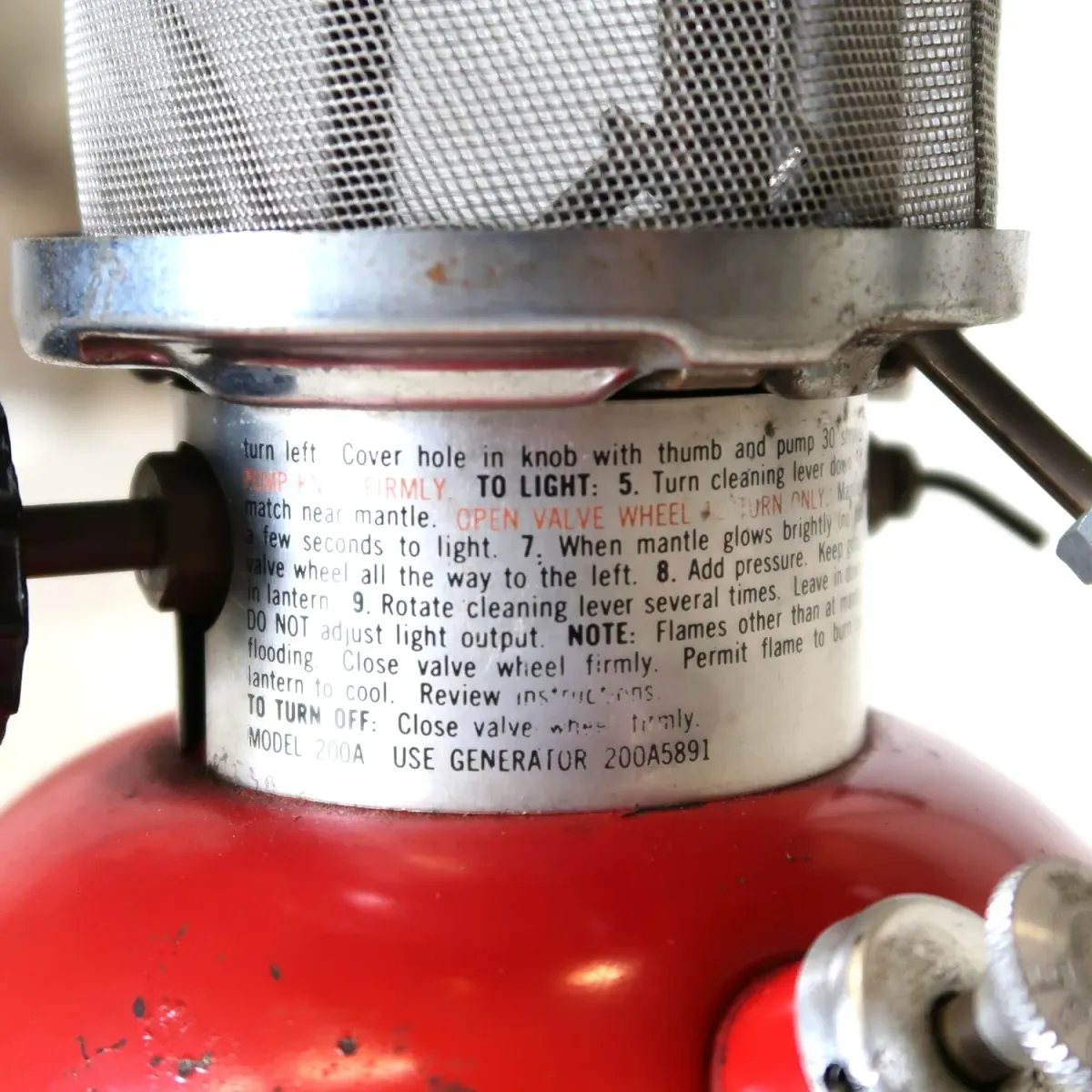 1976年製 コールマン ビンテージ ランタン 200A ジャンク
