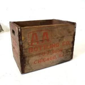 A.A. BOTTLING ビンテージ ウッドボックス