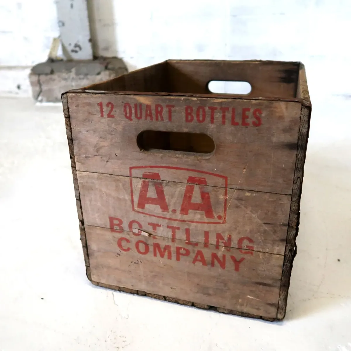 A.A. BOTTLING ビンテージ ウッドボックス