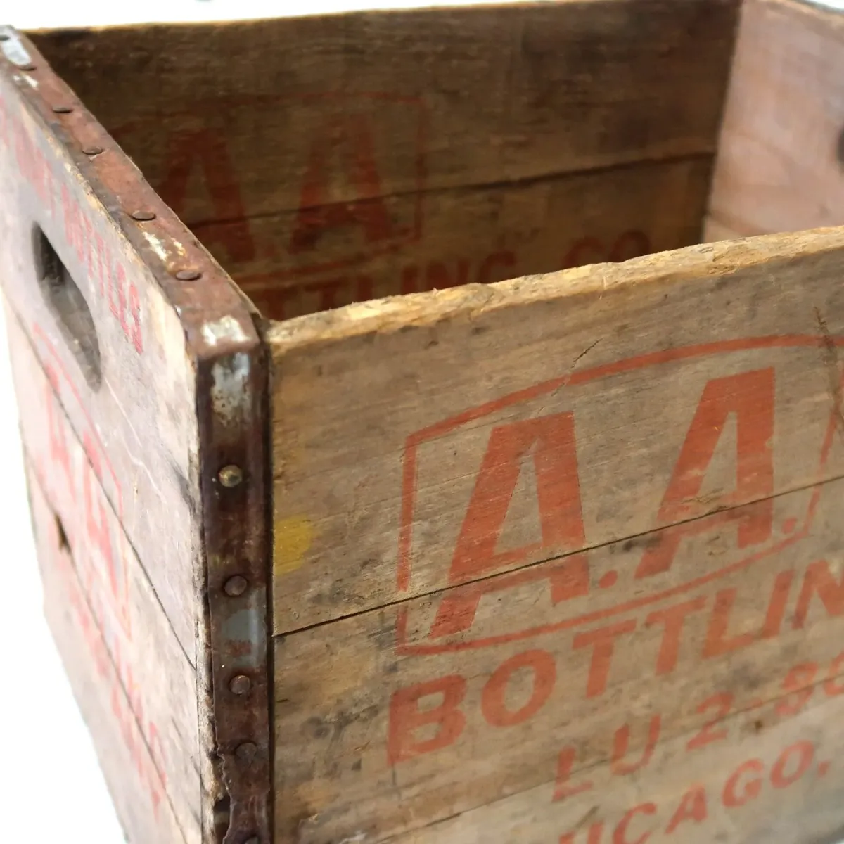 A.A. BOTTLING ビンテージ ウッドボックス