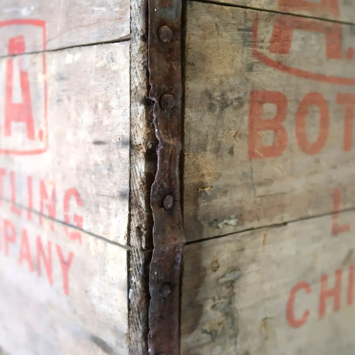 A.A. BOTTLING ビンテージ ウッドボックス