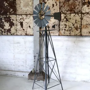 ビンテージ メタルウインドミル