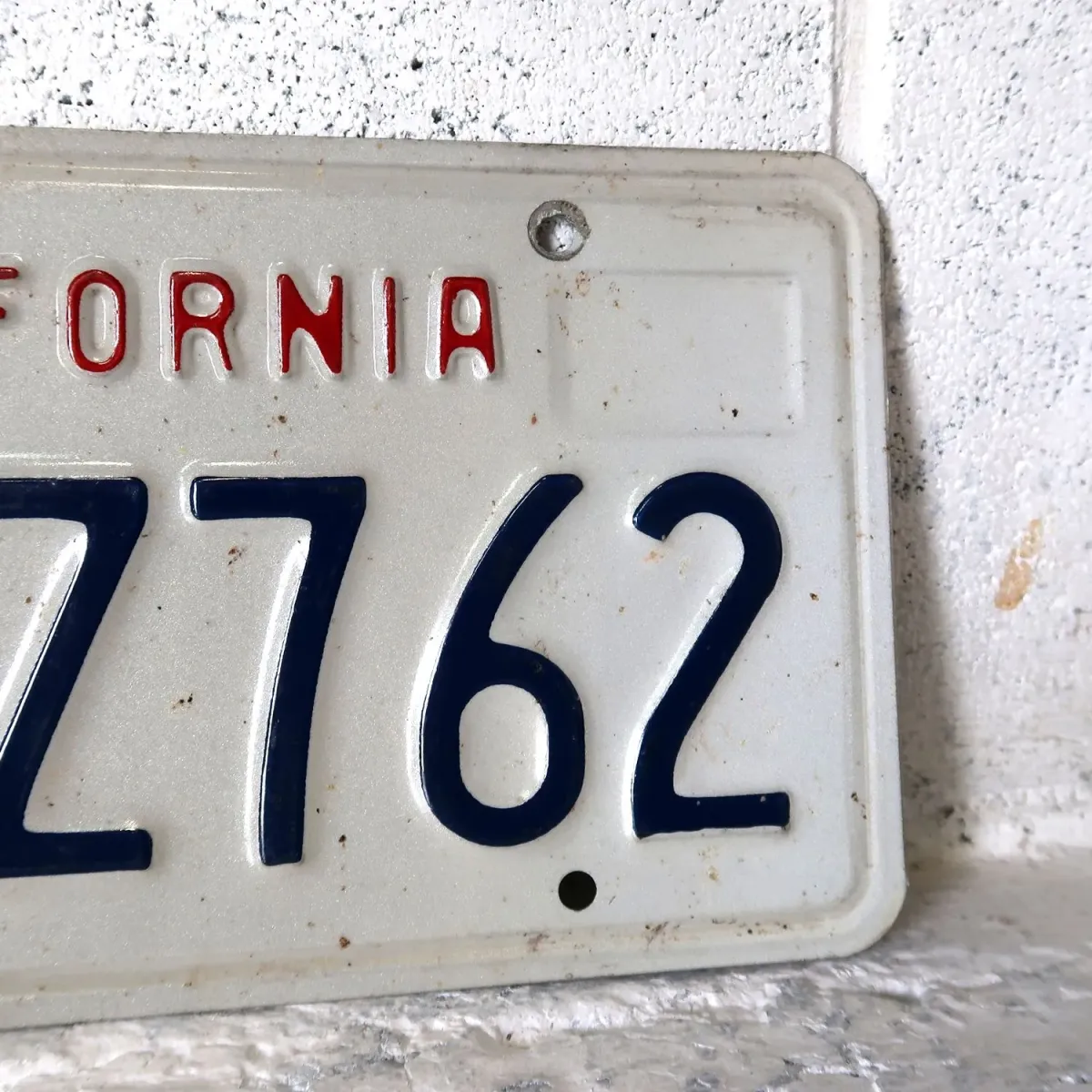 CALIFORNIA USEDナンバープレート