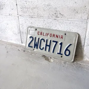CALIFORNIA USEDナンバープレート