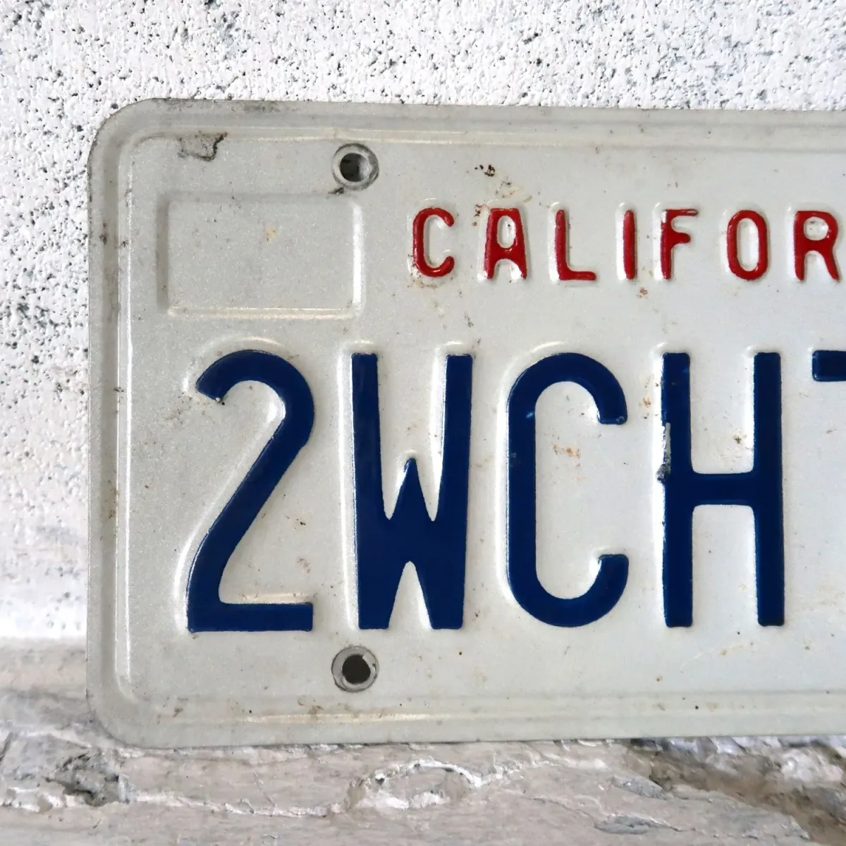 CALIFORNIA USEDナンバープレート