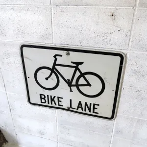 BIKE LANE ビンテージ ロードサイン