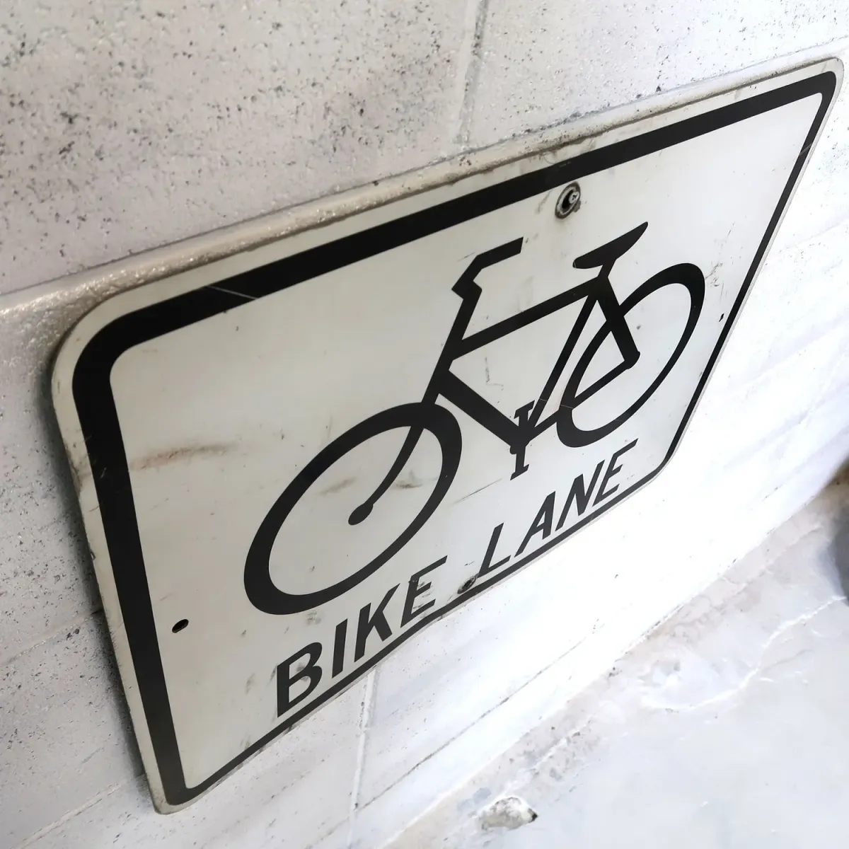 BIKE LANE ビンテージ ロードサイン