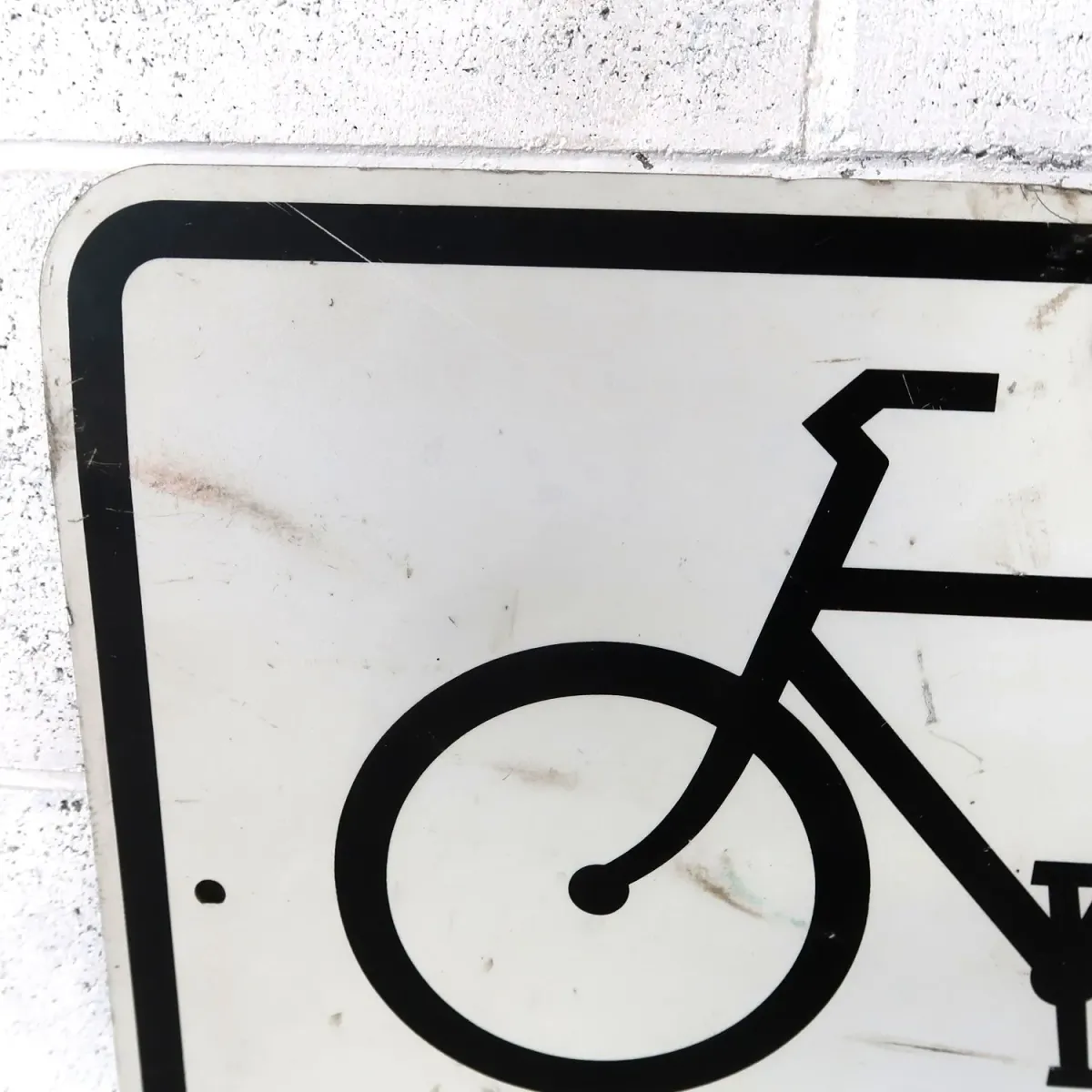 BIKE LANE ビンテージ ロードサイン