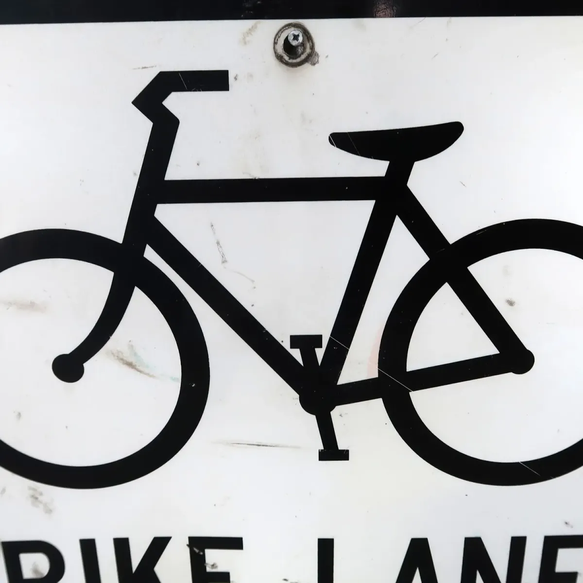 BIKE LANE ビンテージ ロードサイン