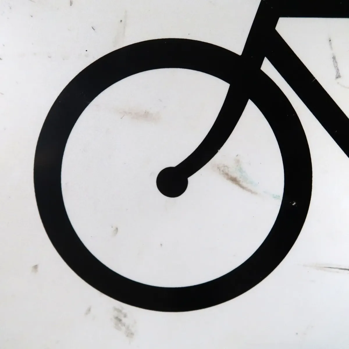 BIKE LANE ビンテージ ロードサイン