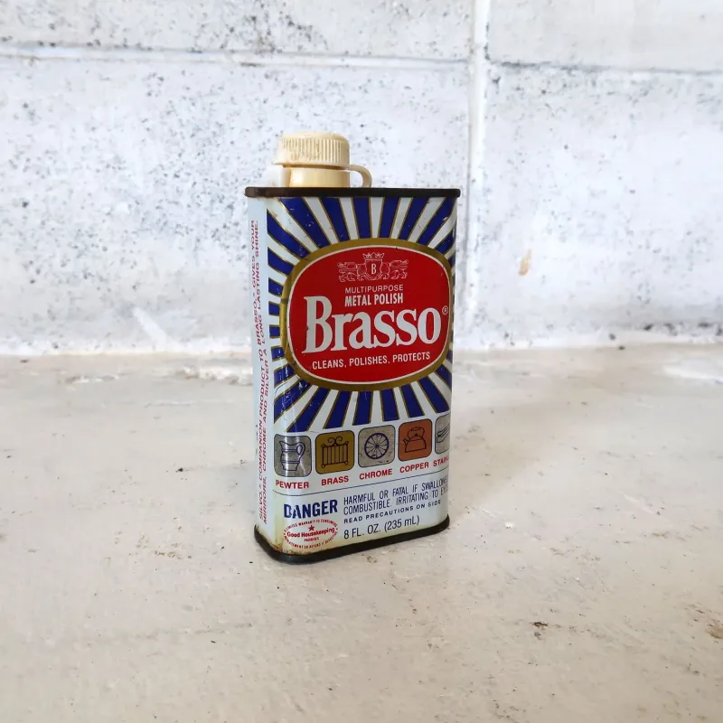 Brasso ビンテージ ポリッシュ缶