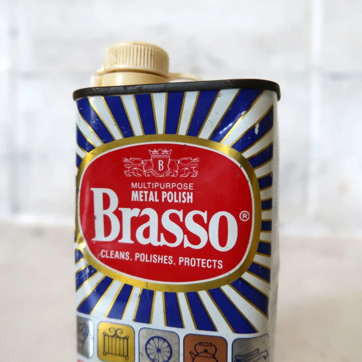 Brasso ビンテージ ポリッシュ缶