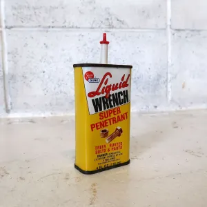 Liquid WRENCH ビンテージ ミニオイル缶