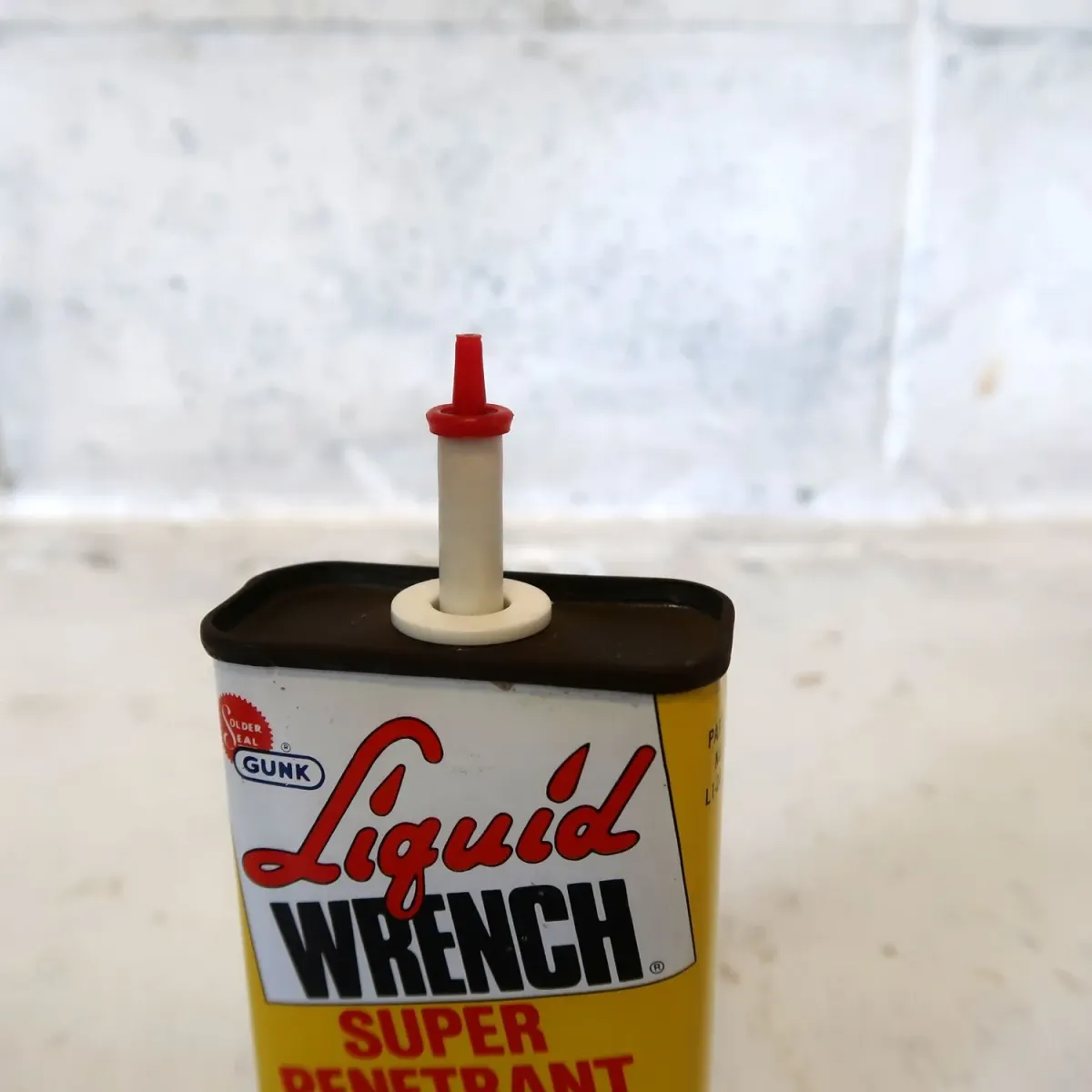 Liquid WRENCH ビンテージ ミニオイル缶