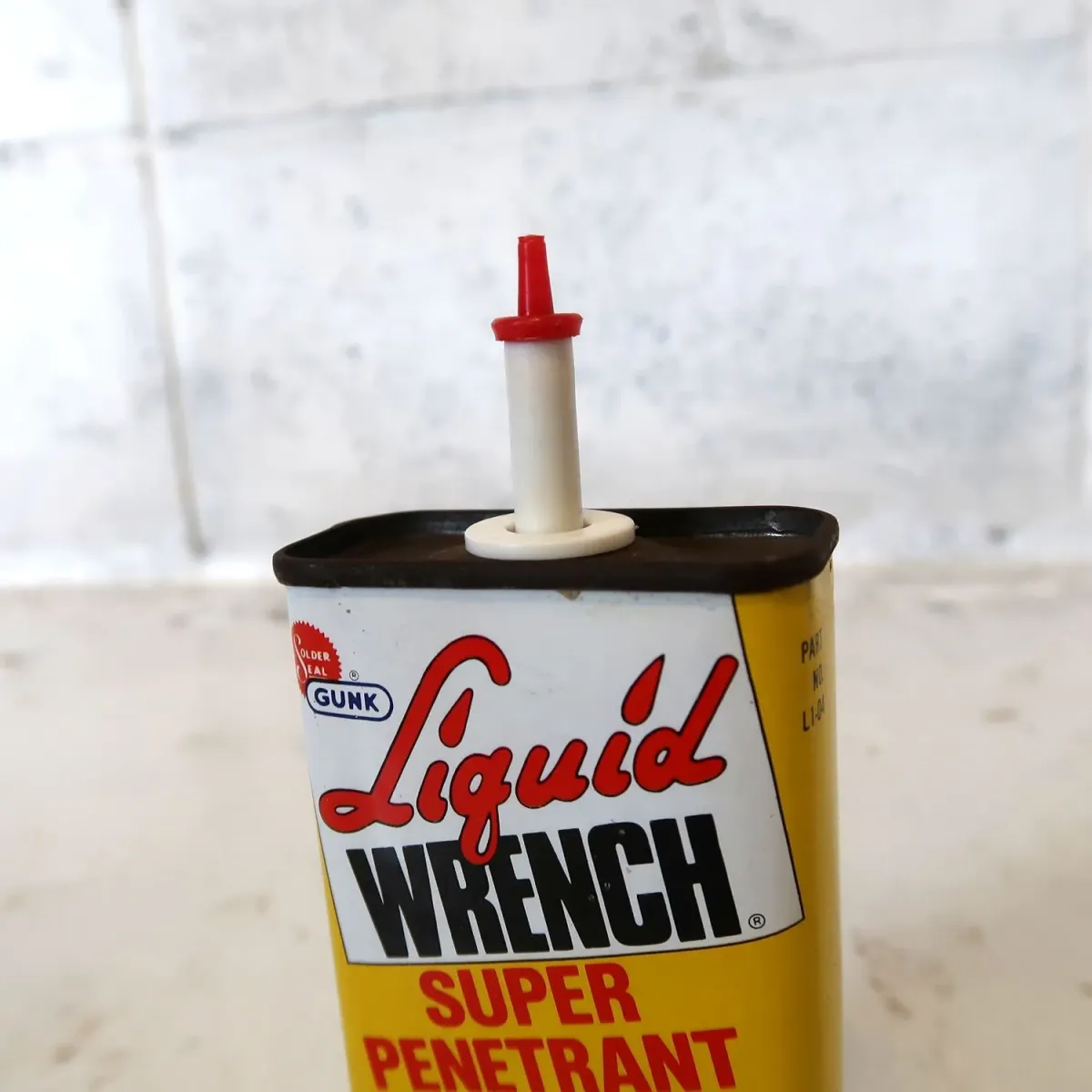 Liquid WRENCH ビンテージ ミニオイル缶