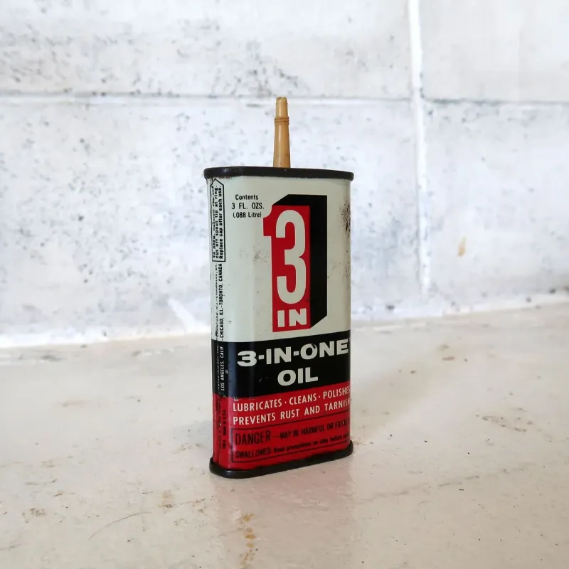 3-IN-ONE ビンテージ オイル缶