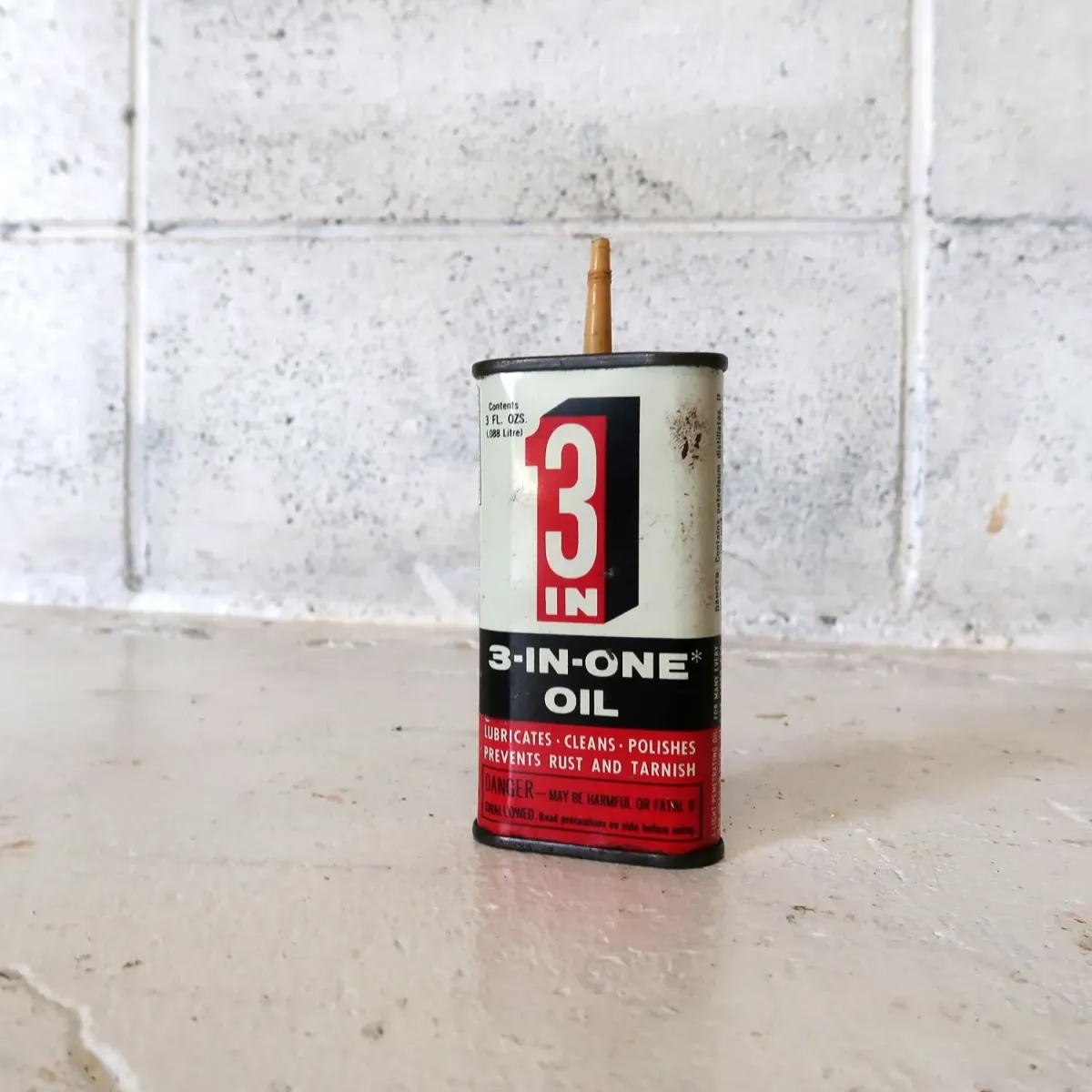 3-IN-ONE ビンテージ オイル缶
