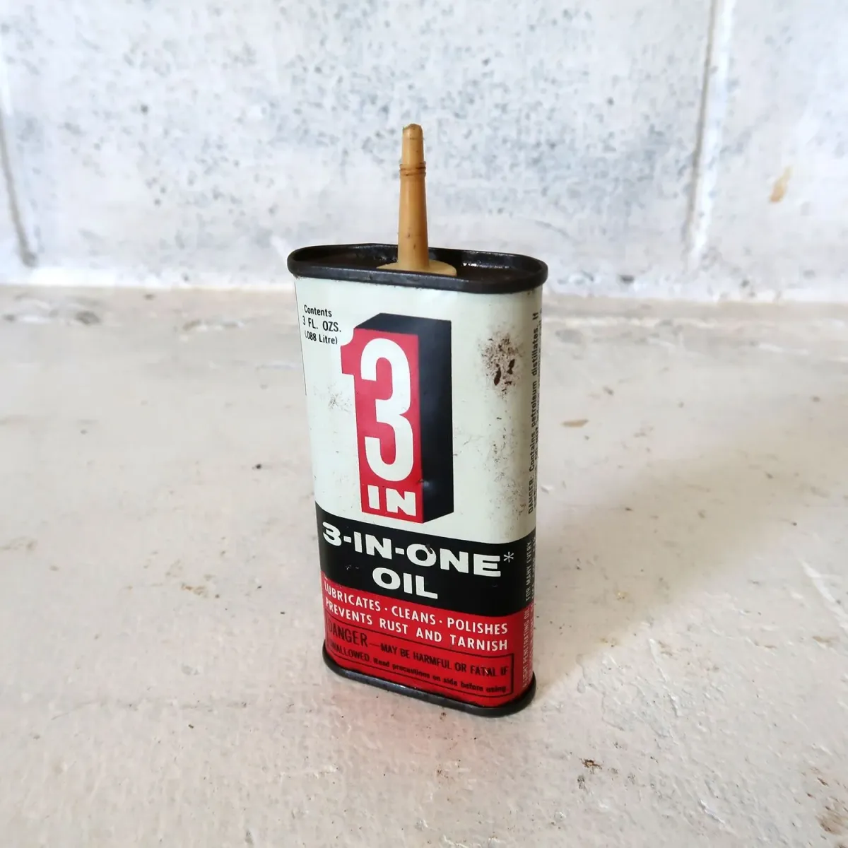 3-IN-ONE ビンテージ オイル缶