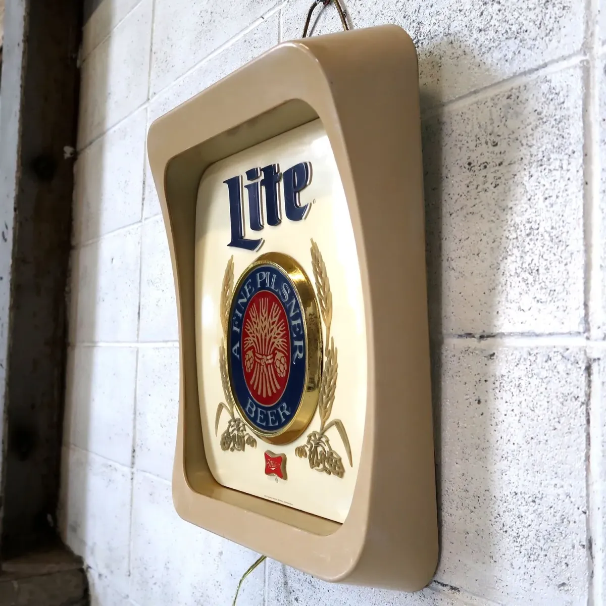 Miller Lite ビンテージ ライトサイン