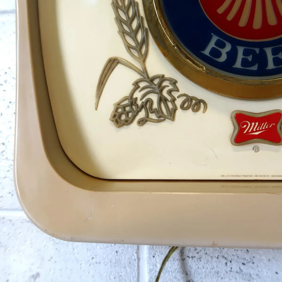 Miller Lite ビンテージ ライトサイン