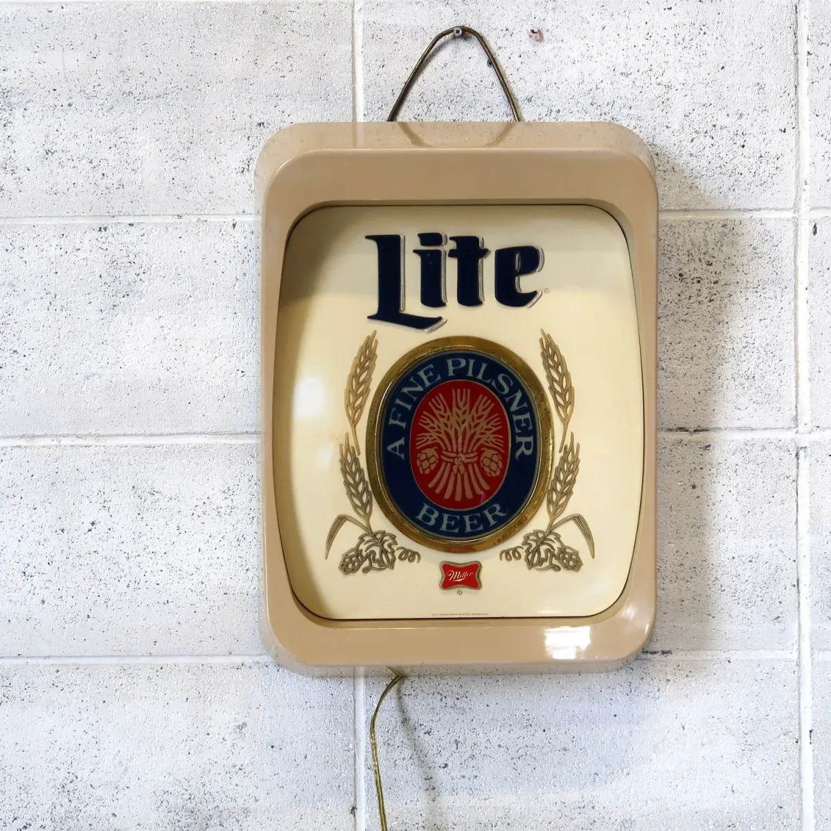 Miller Lite ビンテージ ライトサイン