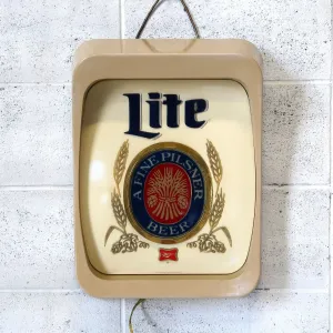 Miller Lite ビンテージ ライトサイン