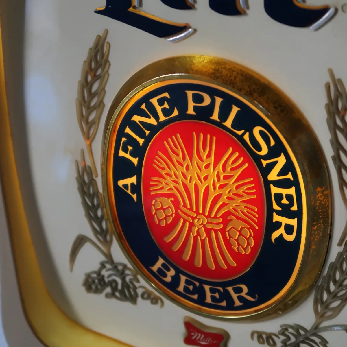 Miller Lite ビンテージ ライトサイン