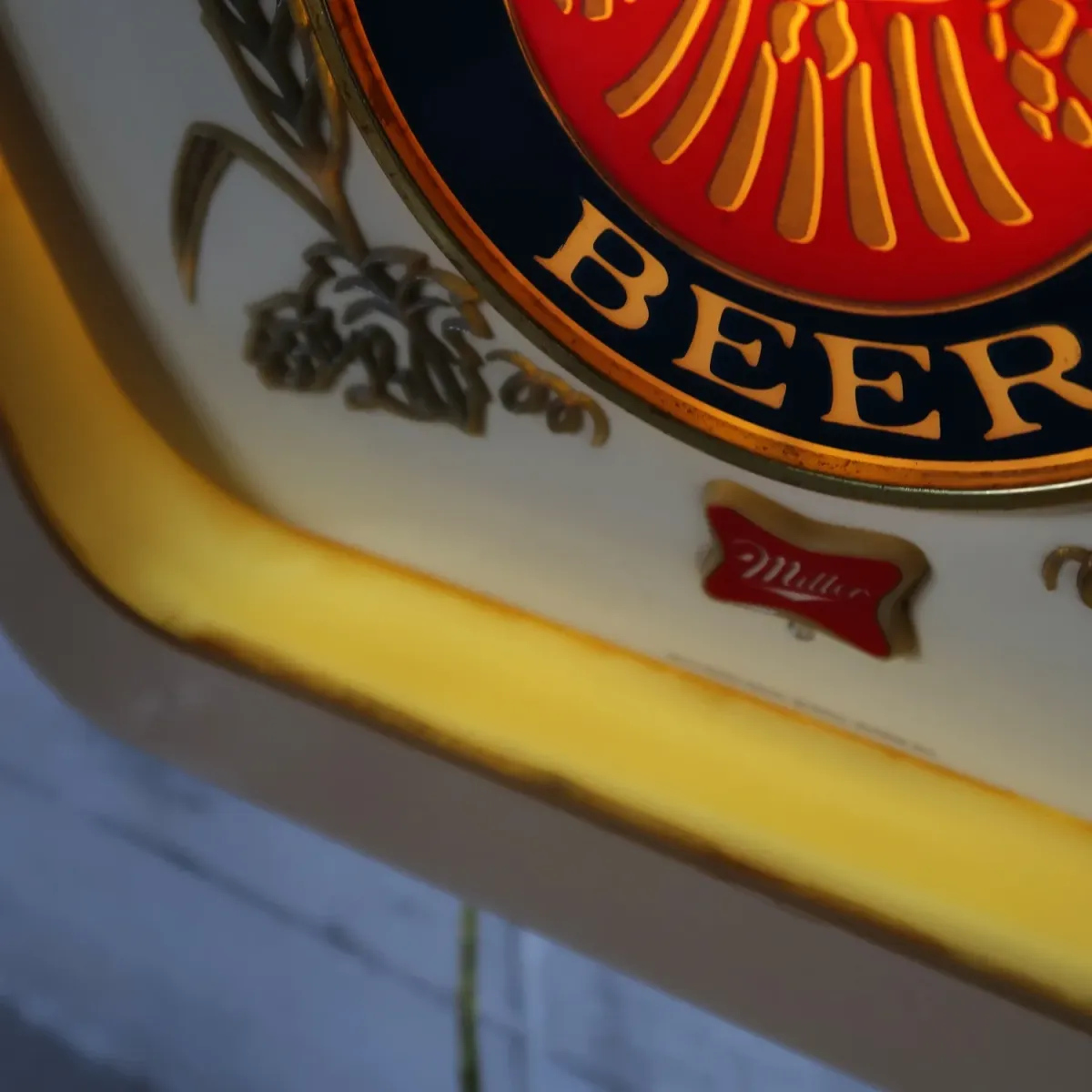 Miller Lite ビンテージ ライトサイン