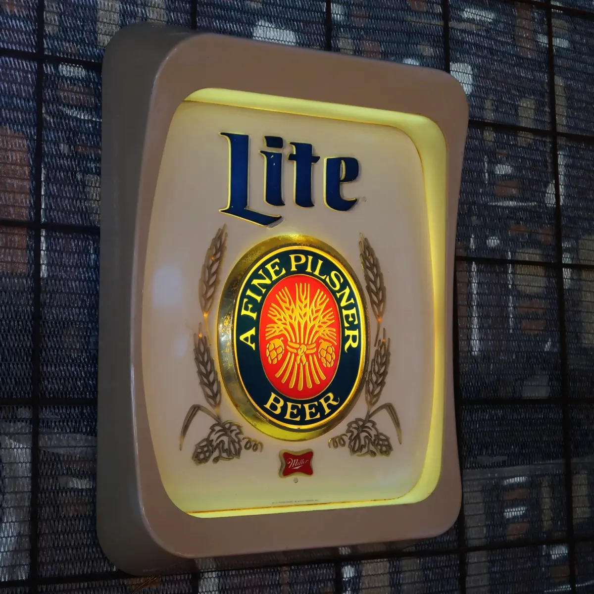 Miller Lite ビンテージ ライトサイン