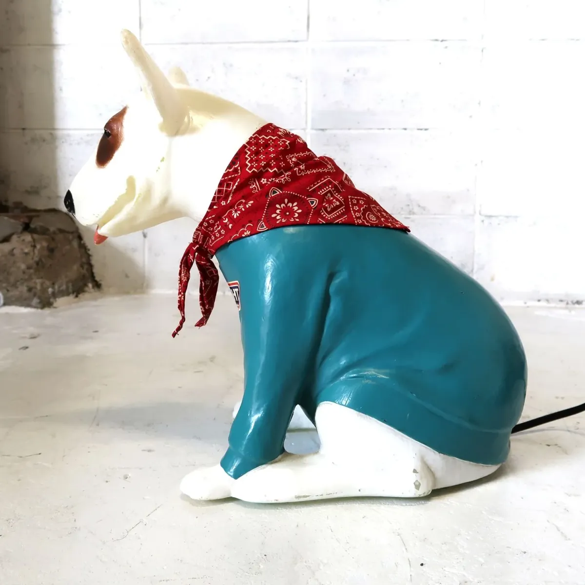 80's BUD LIGHT バド犬ライトサイン Spuds Mackenzie