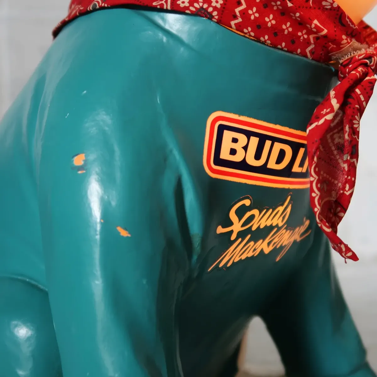 80's BUD LIGHT バド犬ライトサイン Spuds Mackenzie