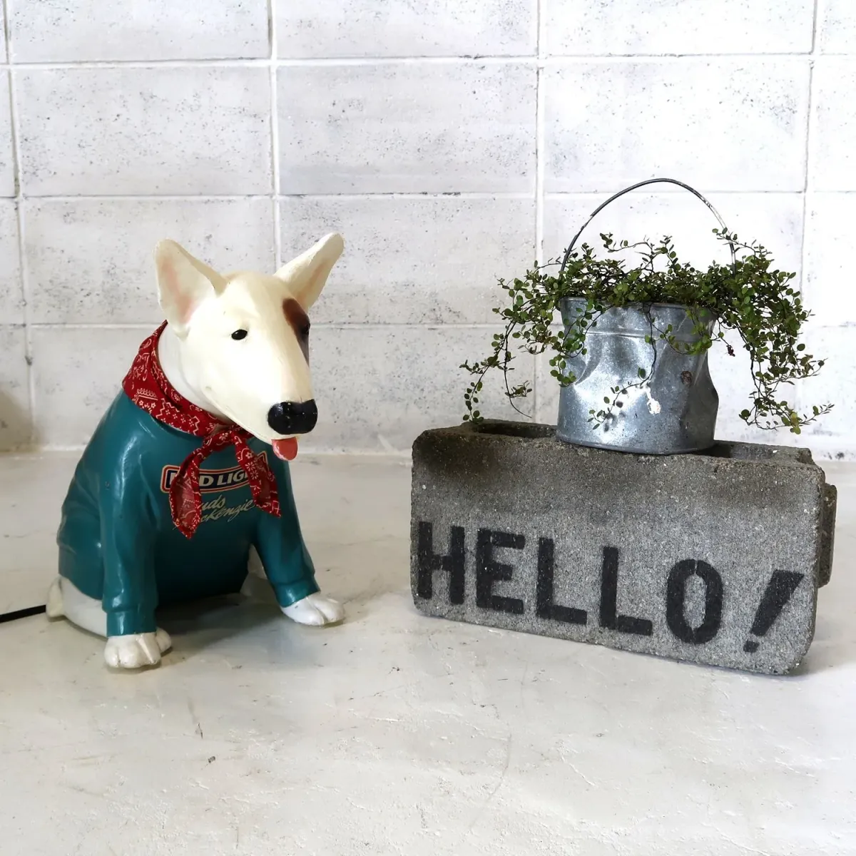 80's BUD LIGHT バド犬ライトサイン Spuds Mackenzie