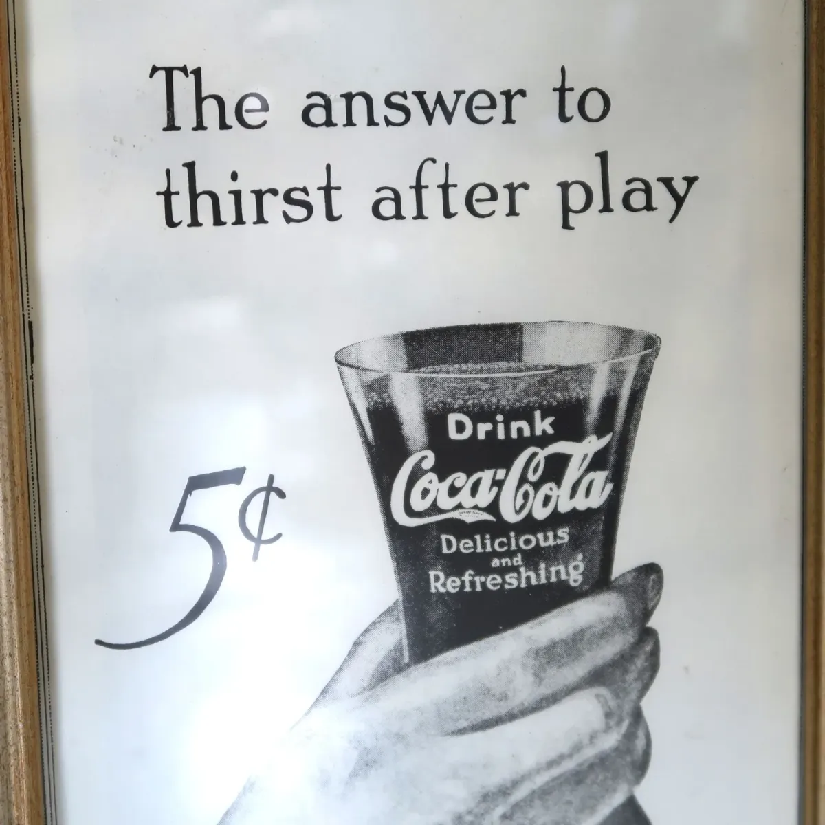 60‘s コカコーラ ビンテージ 広告 額装