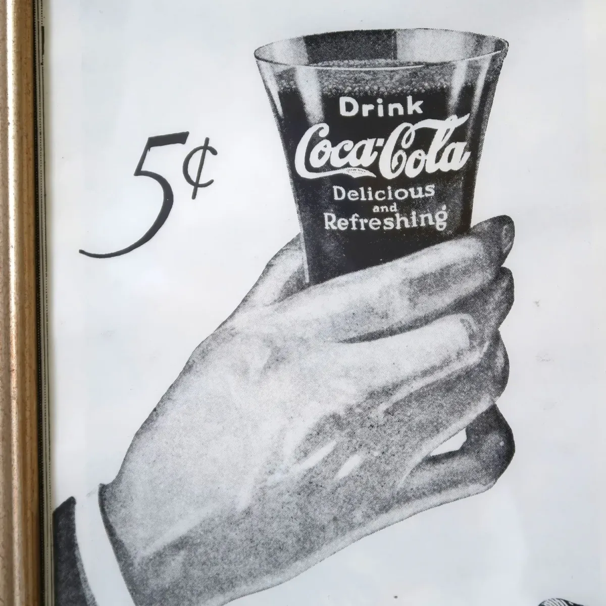 60‘s コカコーラ ビンテージ 広告 額装