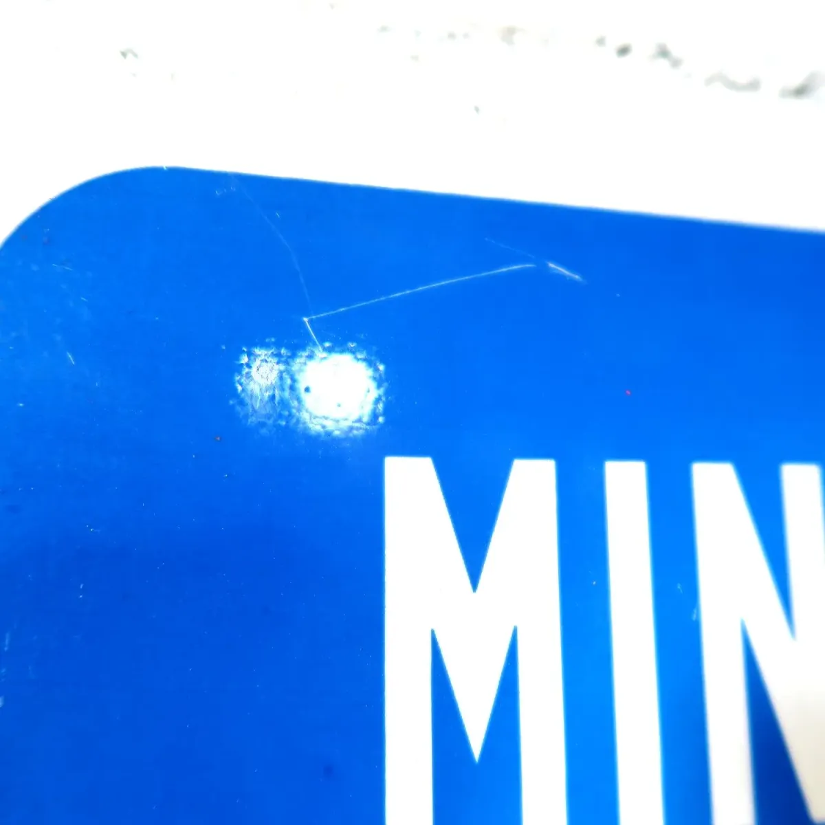 MINIMUM FINE $250 ロードサイン