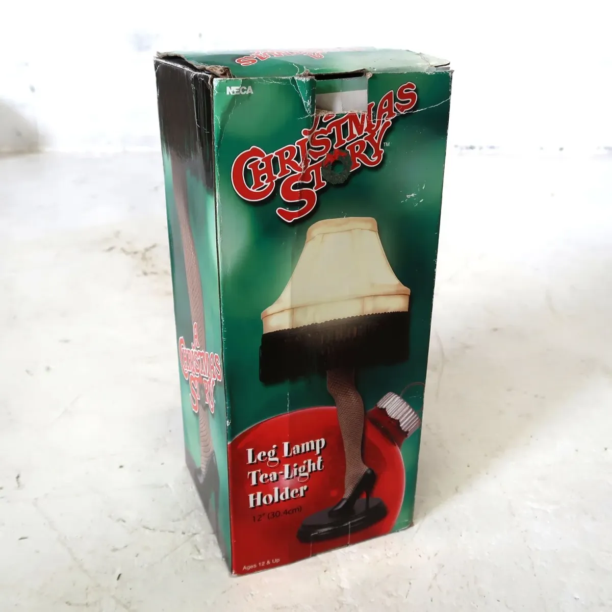 A CHRISTMAS STORY ティーライトホルダー レッグランプ 箱付き