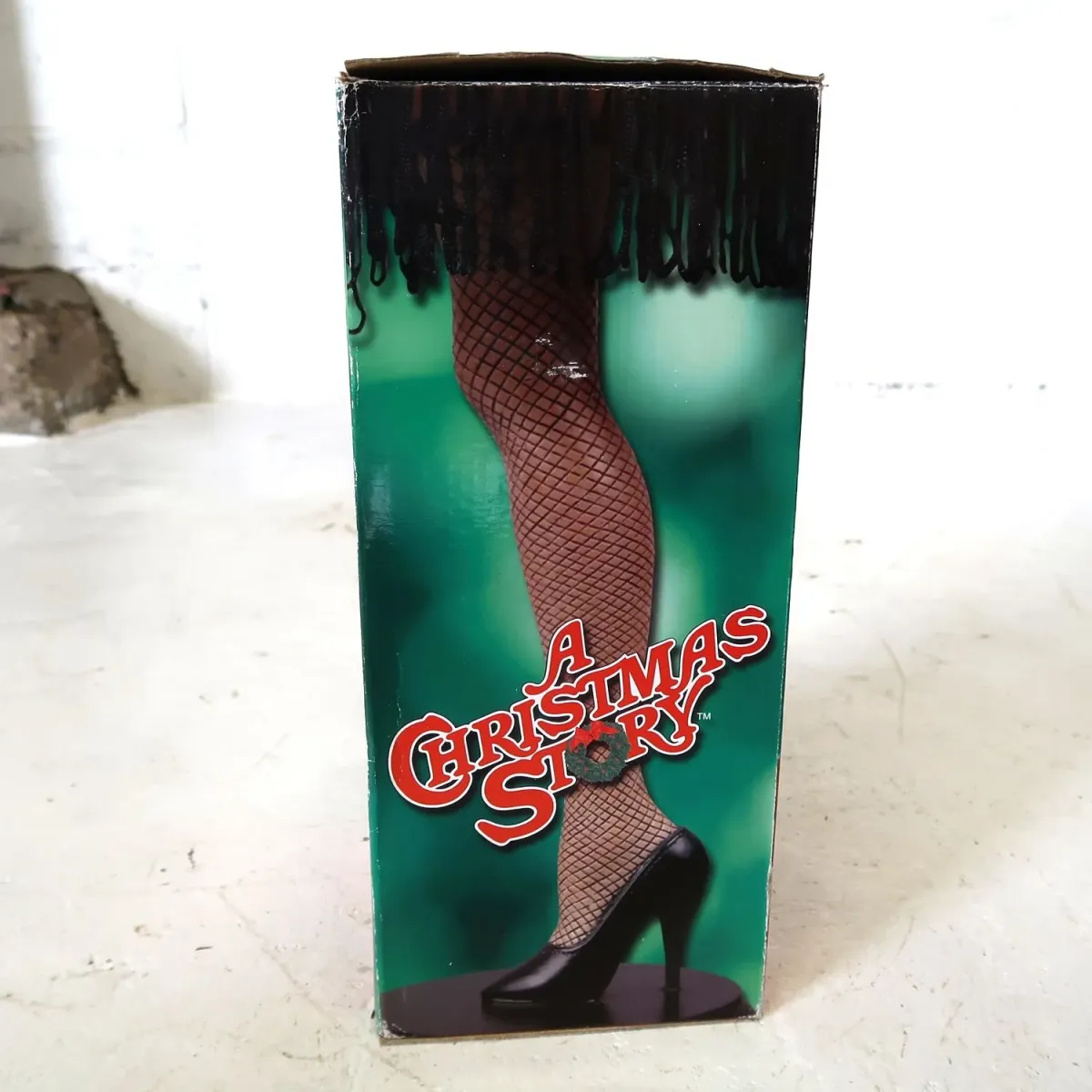 A CHRISTMAS STORY ティーライトホルダー レッグランプ 箱付き