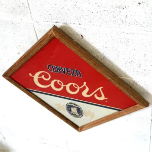 Coors ビンテージ パブミラー