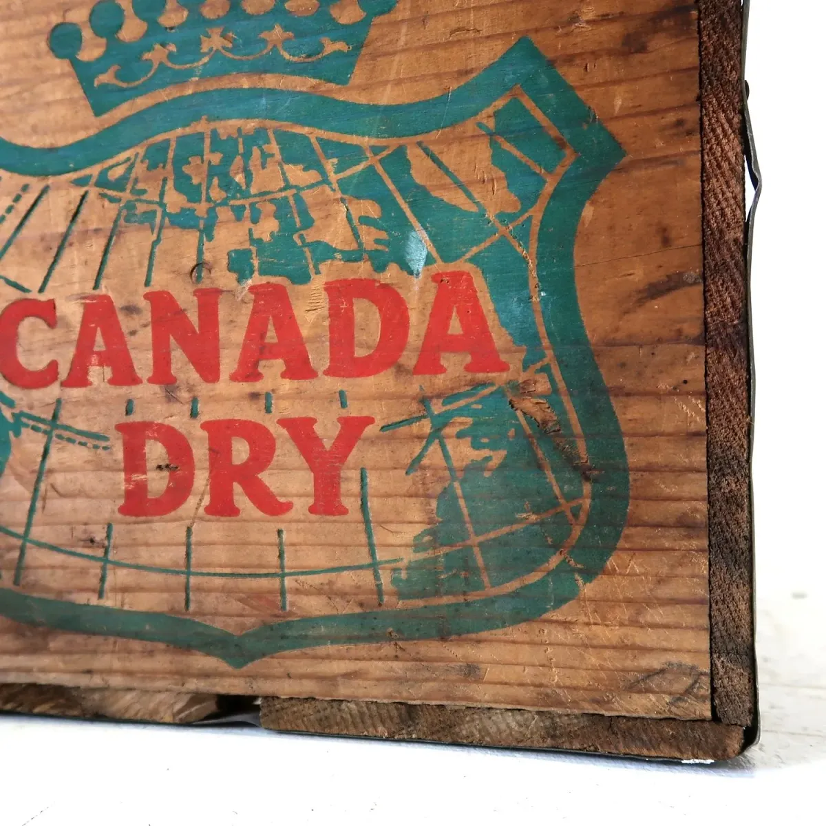 CANADA DRY ビンテージ ウッドボックス