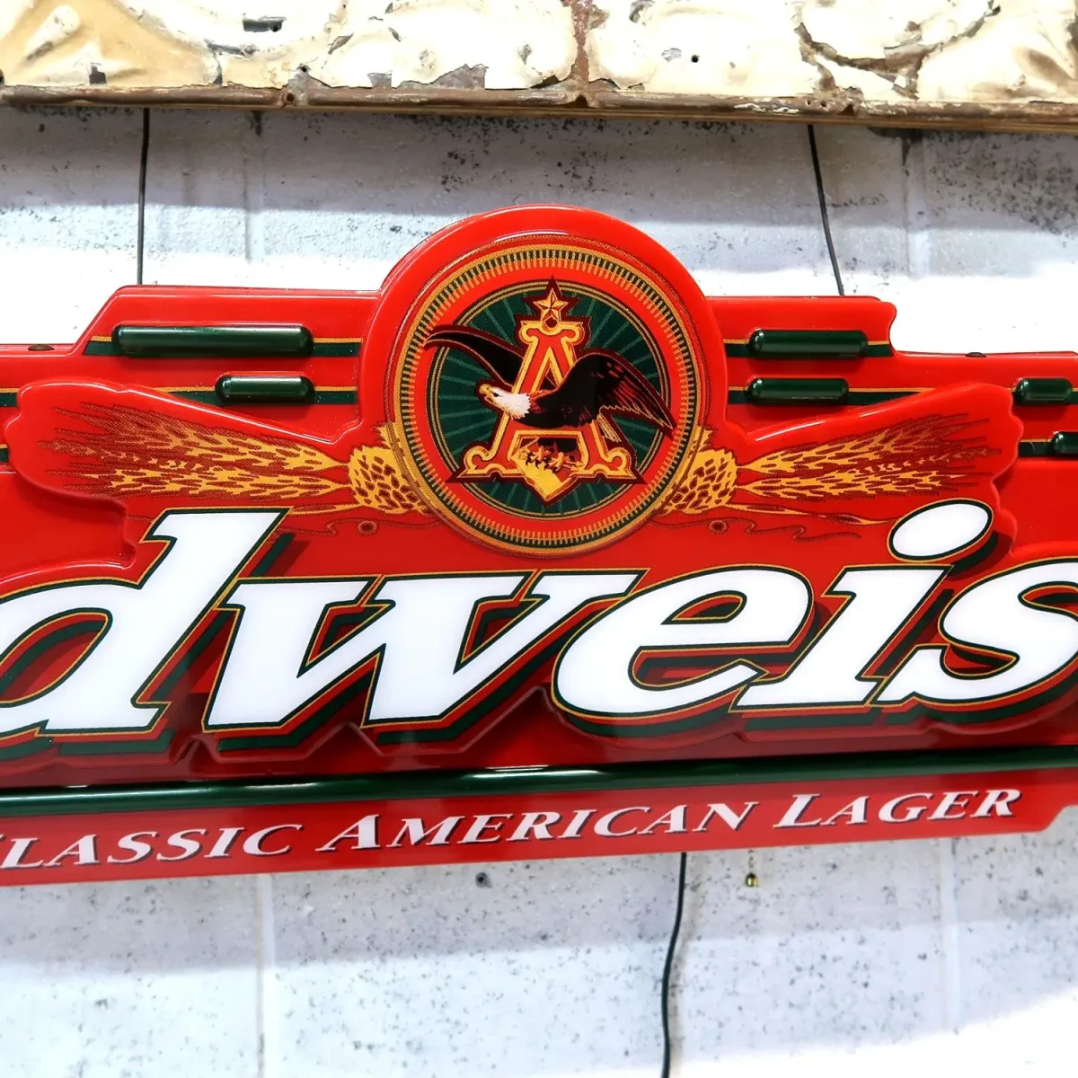 Budweiser ビンテージ ライトサイン